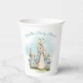 Gobelets En Papier Aquarelle Peter Rabbit Bunny Baby Boy (Recto)