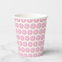 Aquarelle rose arroser beignets Motif Anniversaire