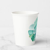 Gobelets En Papier Aquarelle Sea Glass Beach Lover (Droite)