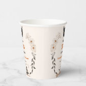 Gobelets En Papier Aquarelle Un Petit Baby shower Boo Halloween (Droite)