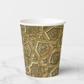 Gobelets En Papier Arabe arabe traditionnel Motif arabe (Verso)