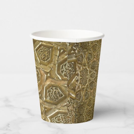 Gobelets En Papier Arabe arabe traditionnel Motif arabe (Droite)