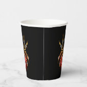 Gobelets En Papier Araignée en vapeur noire (Droite)