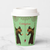 Gobelets En Papier Araignées effrayantes (Verso)