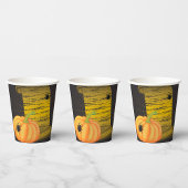 Gobelets En Papier Araignées Et Citrouille