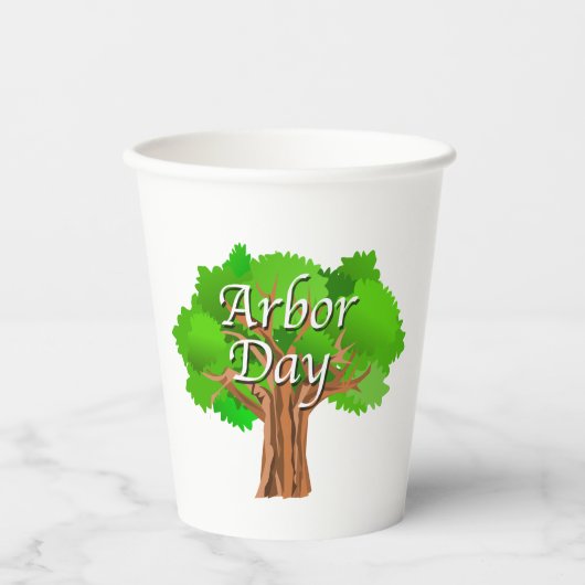 Gobelets En Papier Arbour Jour Arbor (Recto)