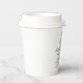 Gobelets En Papier Arbre blanc de Noël (Droite)