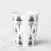 Gobelets En Papier Arbre de Noël (Gauche)