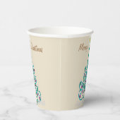 Gobelets En Papier Arbre de Noël tourbillonnant (Droite)