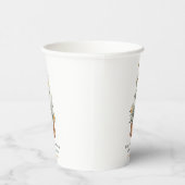 Gobelets En Papier Arbre vert de Noël | Joyeux Noël (Droite)