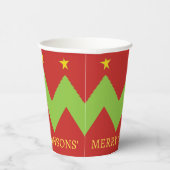 Gobelets En Papier Arbres de Noël (Droite)