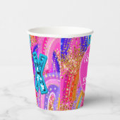 Gobelets En Papier Arc-en-ciel du 6e anniversaire (Droite)