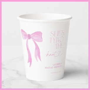Gobelets En Papier Arc en ciel Elle se marie Shower de mariage