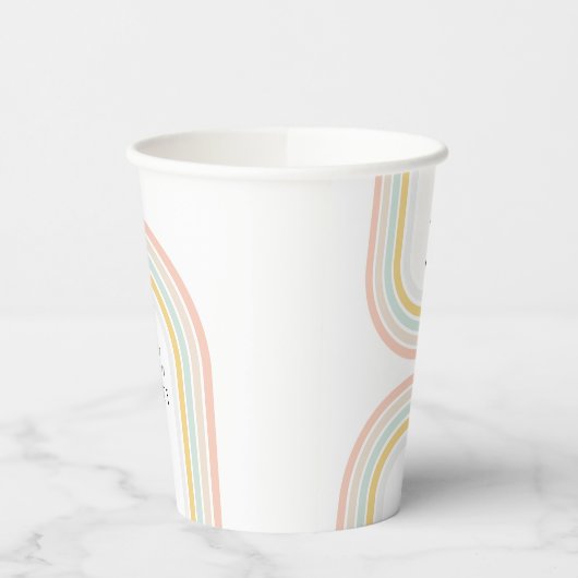 Gobelets En Papier Arc-en-ciel moderne (Gauche)