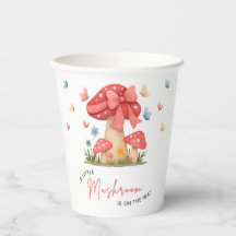 Arc en rouge floral Un peu fêtes de bébé champigno