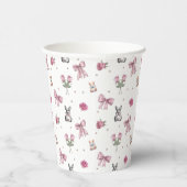 Gobelets En Papier Arcs, Lapins et Fleurs (Droite)