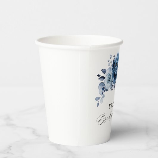 Gobelets En Papier Arlequin Bleu Poussiéreux Nuit Botanique (Droite)