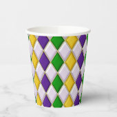 Gobelets En Papier Arlequin en verre tendu (Gauche)