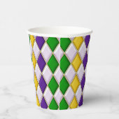 Gobelets En Papier Arlequin en verre tendu (Droite)