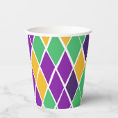 Gobelets En Papier Arlequin ivre (Recto)