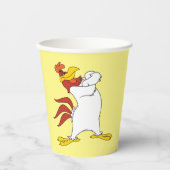 Gobelets En Papier Armoiries de Foghorn Leghorn franchies (Recto)