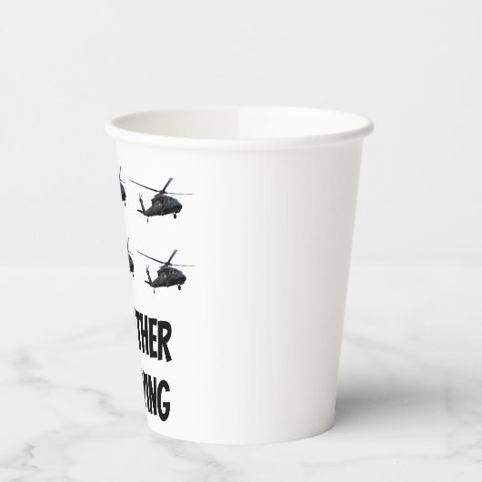 GOBELETS EN PAPIER ARMY NOIR HAWK (Gauche)