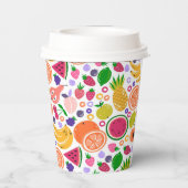 Gobelets En Papier Arrière - plan de tasse de papier (Verso)