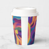 Gobelets En Papier Art Abstrait (Droite)