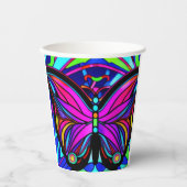 Gobelets En Papier Art papillon (Recto)