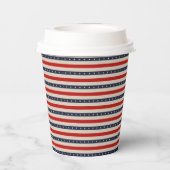 Gobelets En Papier Art Stars Stripes (Verso)
