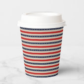 Gobelets En Papier Art Stars Stripes (Recto)