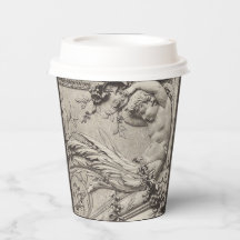 Gobelets en papier artistiques et uniques pour les