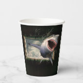 Gobelets En Papier Artsy Shark (Verso)
