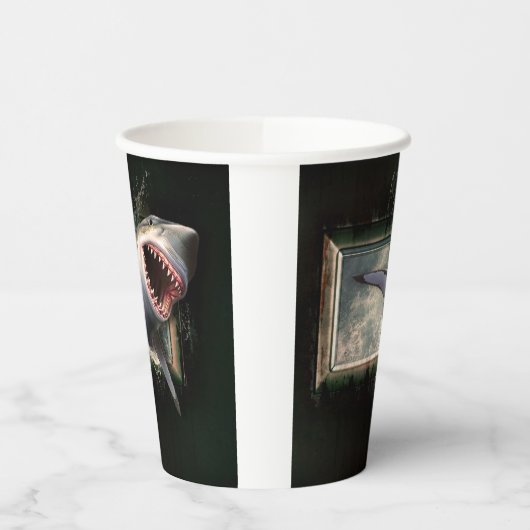 Gobelets En Papier Artsy Shark (Gauche)