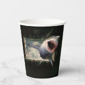 Gobelets En Papier Artsy Shark (Recto)