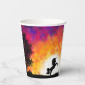 Gobelets En Papier Artsy Unicorn (Verso)