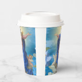 Gobelets En Papier Assomption religieuse de Marie Anges catholique (Gauche)