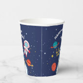 Gobelets En Papier Astronaut vaisseau spatial Rockship (Droite)