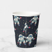 Gobelets En Papier Astronaute de l'espace (Droite)