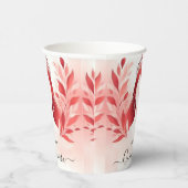 Gobelets En Papier At Hot Pink Crown Tiara Black Lace Red Quinceanera (Droite)