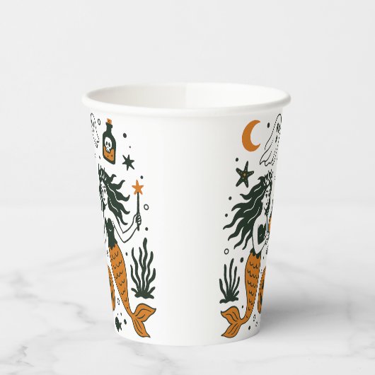 Gobelets En Papier Atlantide hantée : Une ville engloutie avec des ru (Gauche)