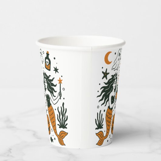 Gobelets En Papier Atlantide hantée : Une ville engloutie avec des ru (Droite)