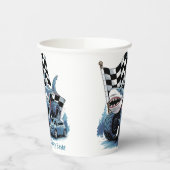 Gobelets En Papier Attaque de requin Camion Monster Anniversaire Bash (Gauche)