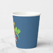 Gobelets En Papier Attaque Scooby Doo T-Rex (Gauche)