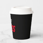 Gobelets En Papier Attitude positive positive sans limite (Gauche)