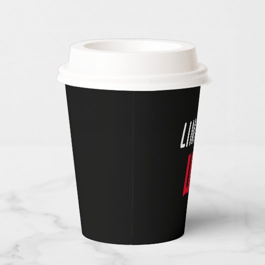 Gobelets En Papier Attitude positive positive sans limite (Droite)