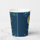 Gobelets En Papier Au-dessus de la Parties scintillant d'or du Baby s (Gauche)