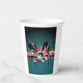 Gobelets En Papier Audio haut-parleurs musicaux (Recto)