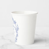 Gobelets En Papier AURELIA Chinoiserie Something Blue Baby Shower Mar (Gauche)