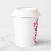 Gobelets En Papier austin bachelorette casquette rose (Droite)